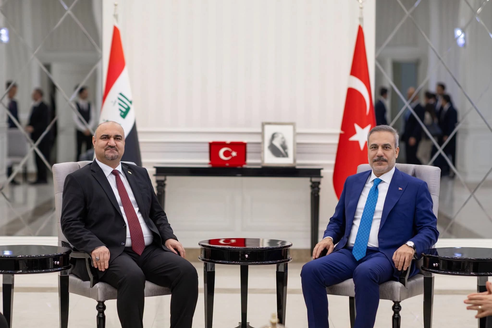 هاکان فیدان لە بەغدا لەگەڵ محەممەد سەمعان کۆبووەوە