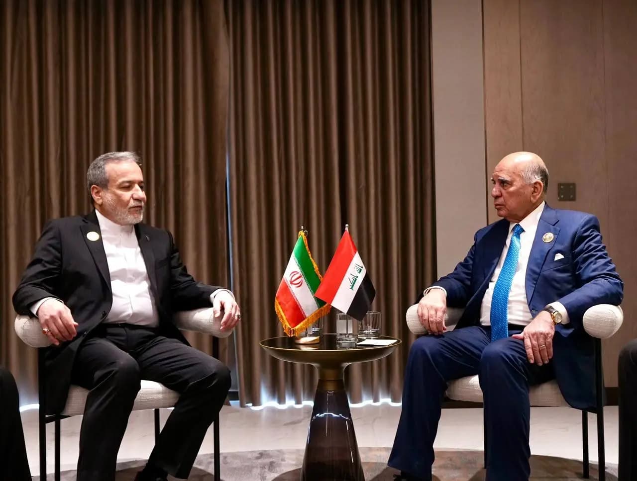 Fuad Husên û Ebas Eraqçî: Divê ji krîzên herêmê re çareseriyên aştiyane bên dîtin