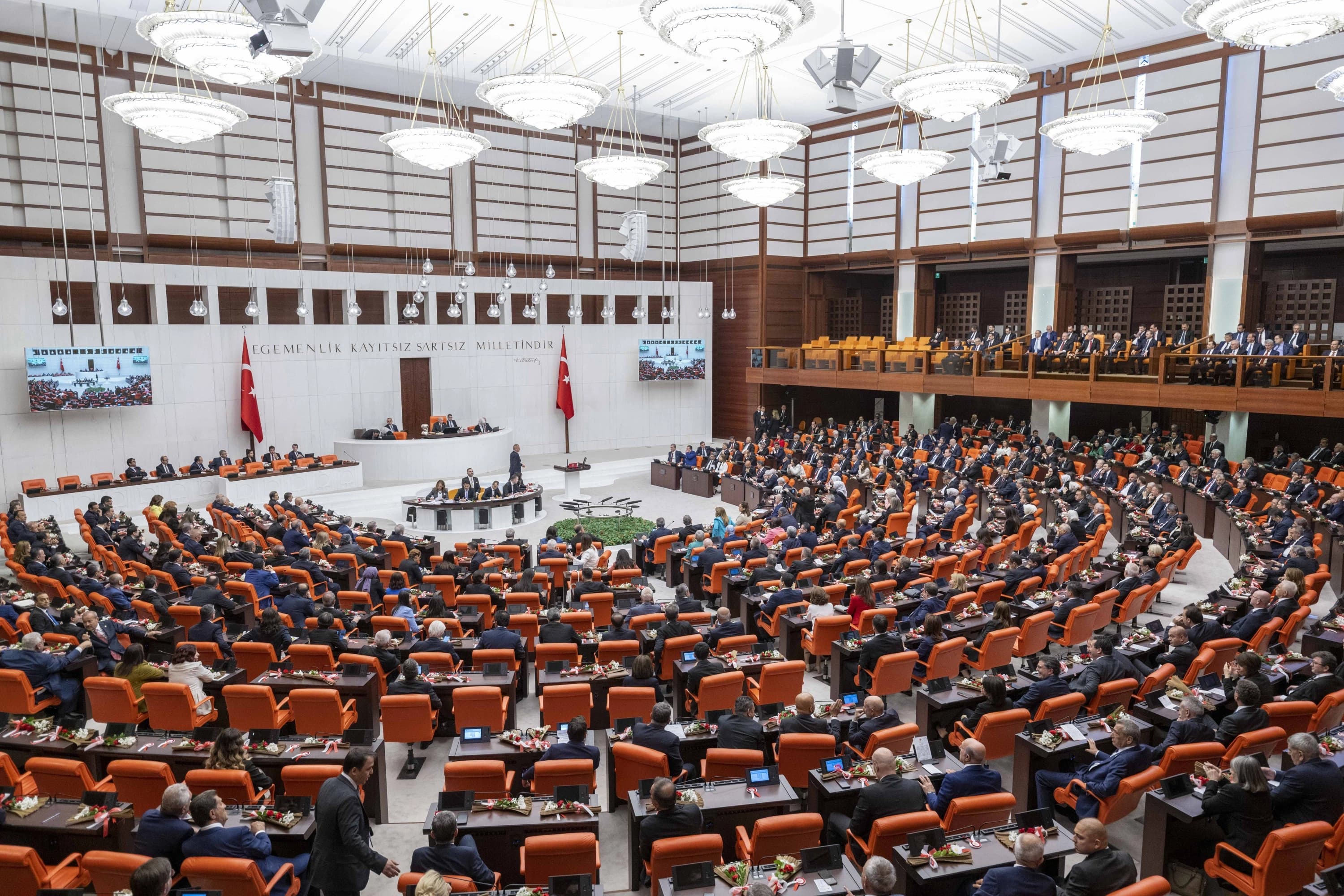 دانیشتنێکی پەرلەمانی تورکیا. وێنە: ئەرشیڤ