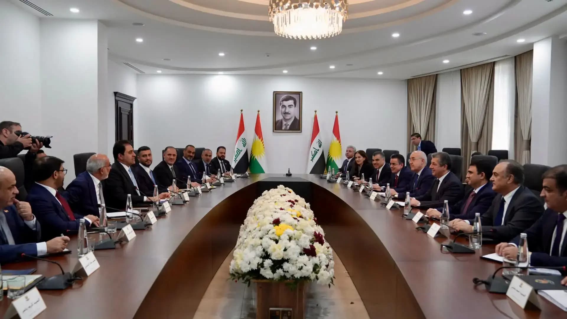 Şandeya hikûmeta Îraqê li Dihokê ye: Enerjî û petrol hatin gotûbêjkirin