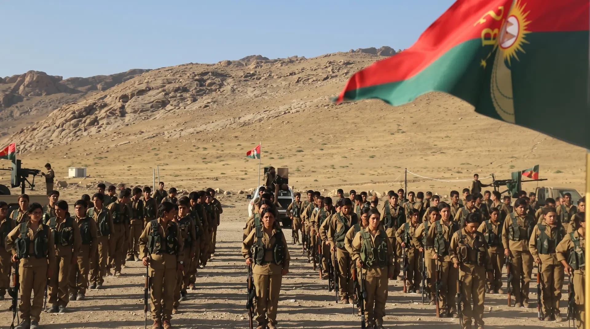 Şengal’de 2 bin YBŞ üyesi Irak güvenlik güçlerine katılıyor
