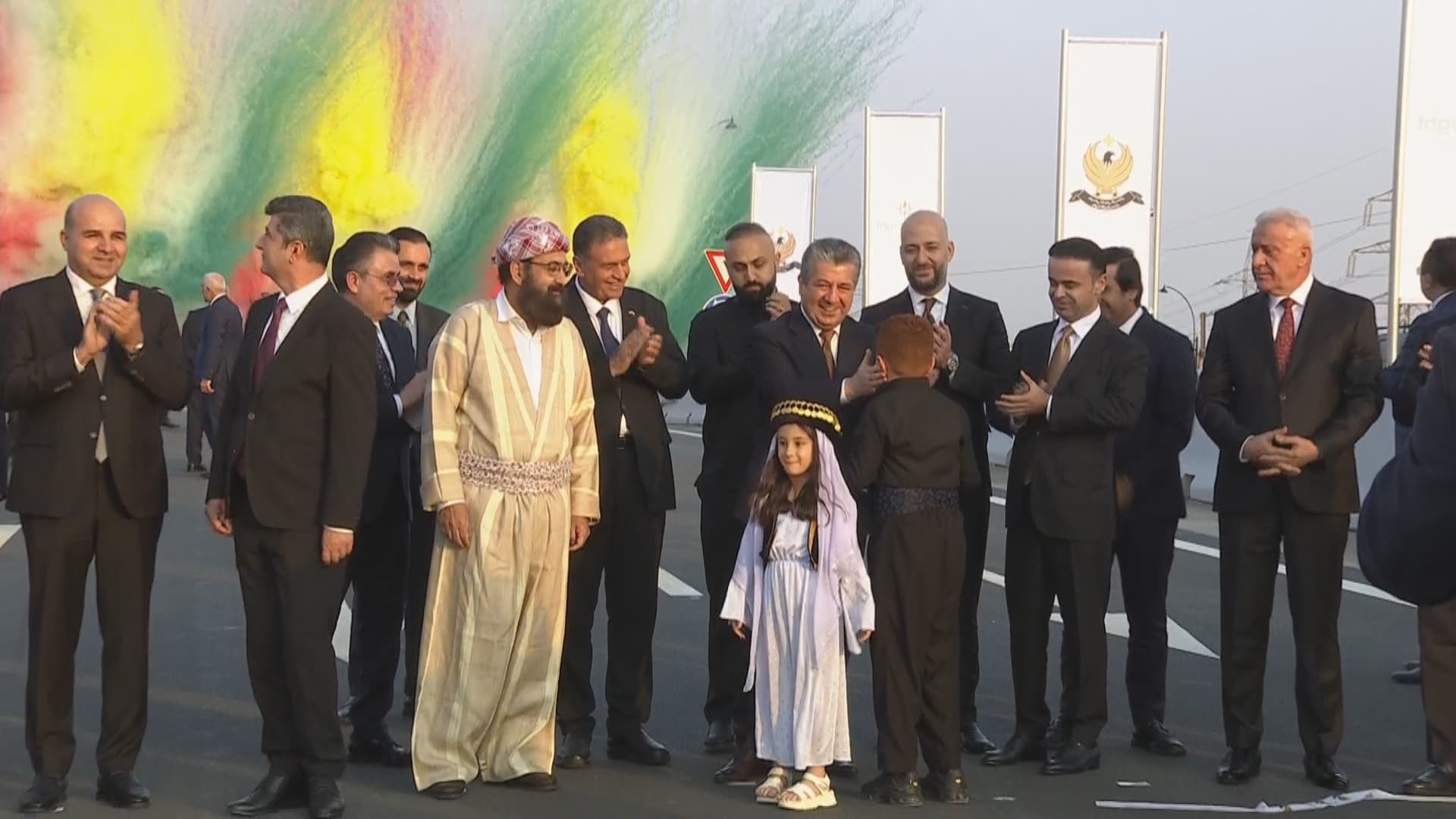 کاتی کردنەوەی دووسایدی شێخان-باعەدرێ لەلایەن مەسرور بارزانی، سەرۆکوەزیرانی هەرێمی کوردستان