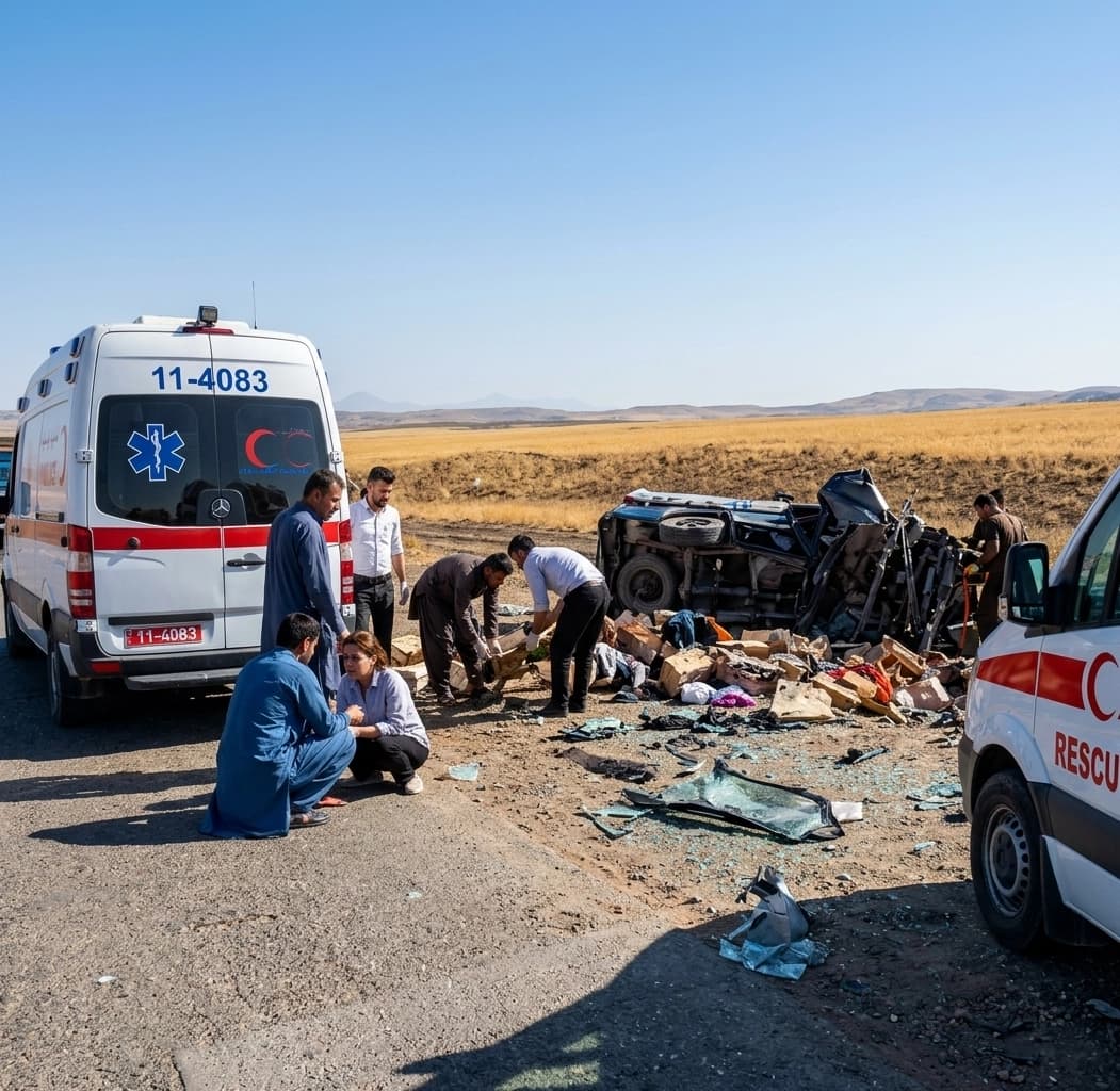 لە سنە سێ کەسی یەک خێزان بە رووداوی هاتووچۆ گیانیان لەدەستدا
