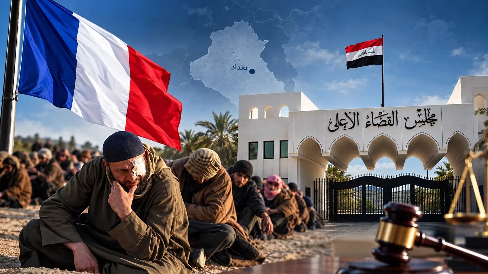 Paris: Irak'ta hüküm giyen Fransa vatandaşı 7 IŞİD'li için yargı sürecine müdahale etmeyeceğiz