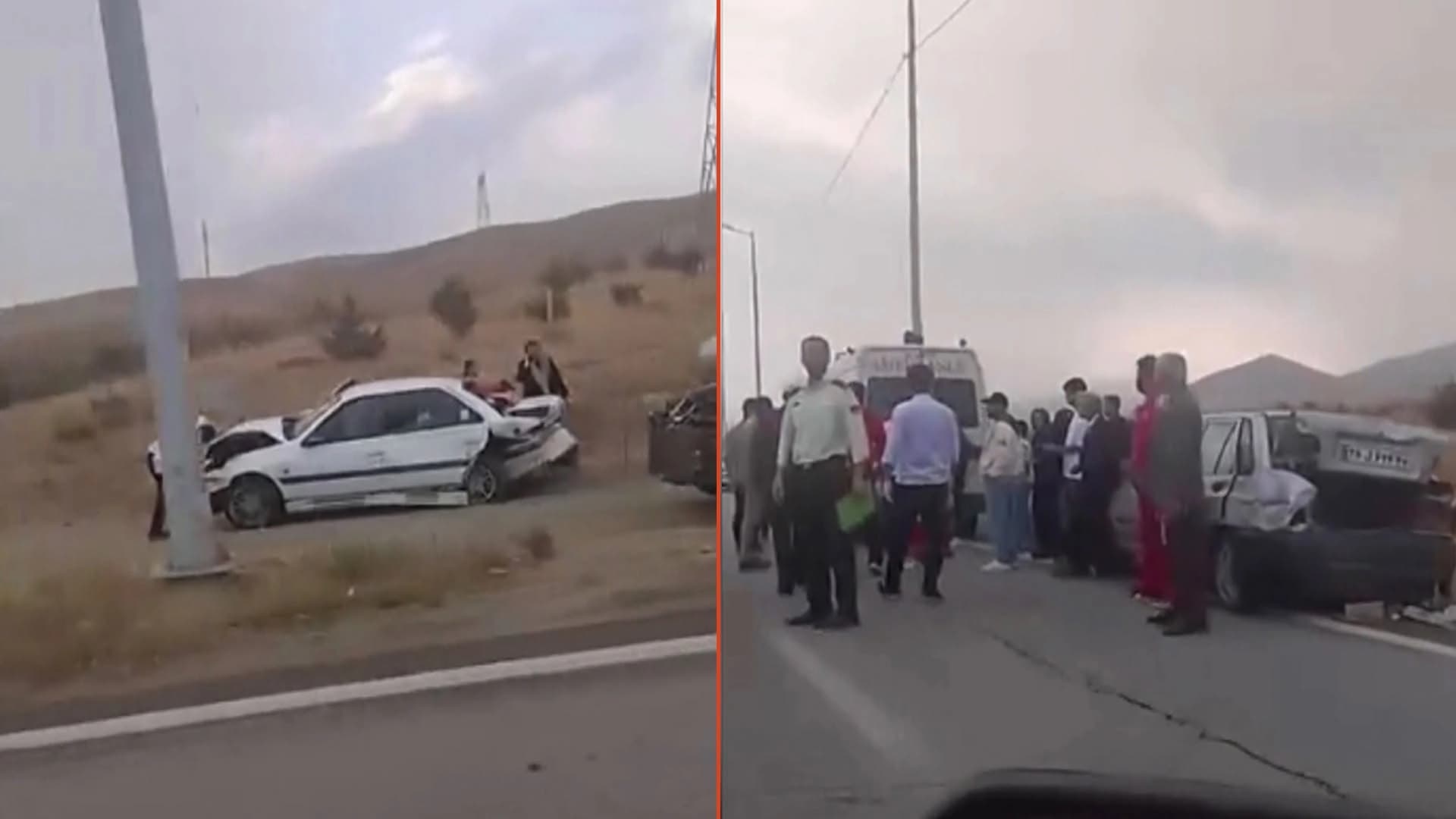 لە دوو رووداوی هاتووچۆدا لە ورمێ و ئیلام کەسێک گیانی لەدەستدا و 27 کەس بریندار بوون