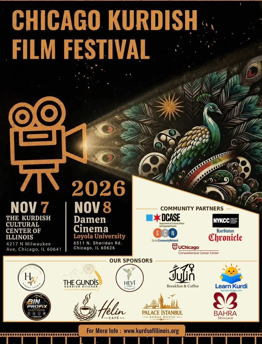 Chicago Kürt Film Festivali 7-8 Kasım’da düzenlenecek