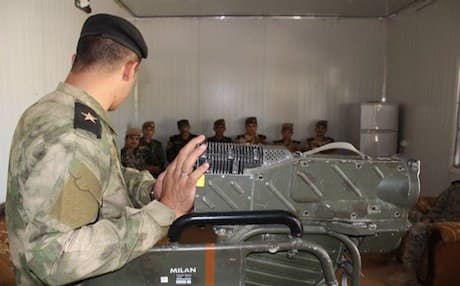 MILAN missile classes prepare Peshmerga to use the antitank missiles crucial for stopping Islamic State attacks. Photo by Florian Neuhof