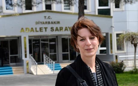 Dutch journalist Frederike Geerdink. AFP file photo.