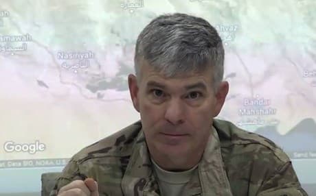US Pentagon Press Secretary Peter Cook