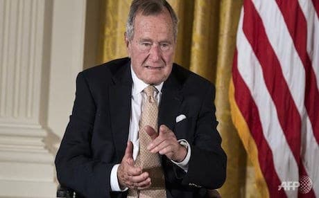 George Bush Sr. AFP photo