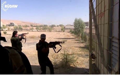 Polat Bozan, the camp's public relations officer told Rudaw Bozan added that security guards at the camp shot and killed a second militant when he tried to infiltrate the camp.