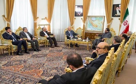 File photo of a PUK delegation visiting Tehran, Iran. Tasnim news photo.