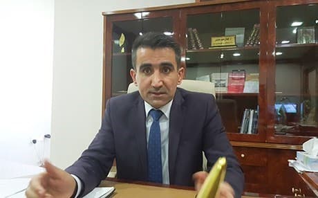Dr. Kamal Tayyib, general manager of the Directorate of Taxes and Public Properties in Erbil