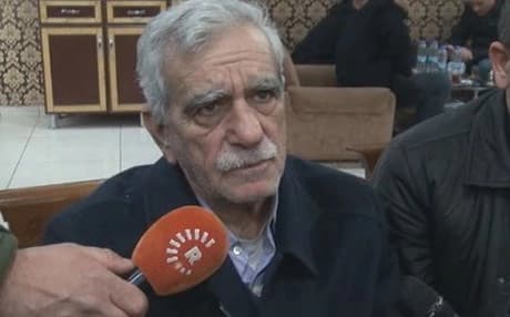 رۆژی هەینی 3-2-2017 ئەحمەد تورک لە زیندانی خارپێت ئازادکرا