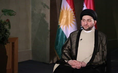 Ammar al-Hakim, the head of the Shiite National Alliance. He has been working on a document called the National Settlement for more than a year, aimed at restructuring Iraq after the defeat of ISIS. Photo:Rudaw