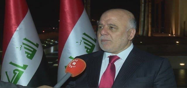 Iraqi Pm Abadi speaking to Rudaw TV.