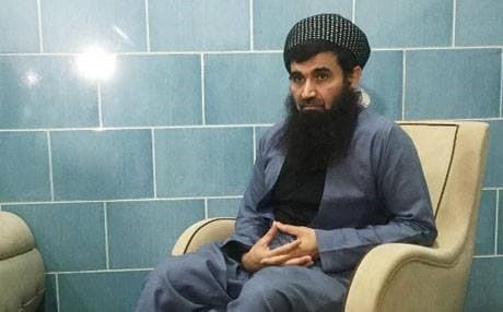 Dr Abdul Latif who received a minor injury from a hand grenade on June 16, 2017 is seen receiving visitors in his house next to the Bahasht mosque. Photo: Rudaw/Sartip Othman