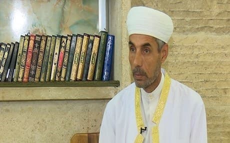 Imam Hamudi Omar al-Hilali was the preacher at al-Nuri Mosque in Mosul. Photo: Rudaw