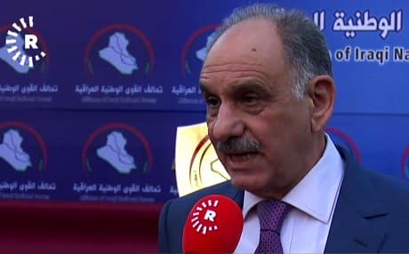 Saleh Mutleg, head of the Iraqi Front for National Dialogue. Photo: Rudaw TV