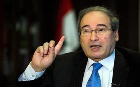 Syria's former permanent UN representative and current deputy FM Faisal Mekdad. Photo: AP