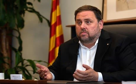 Josep Maria Jove, the secretary general of economic affairs, gives an interview on July 5. Photo: Lluis Gene | AFP