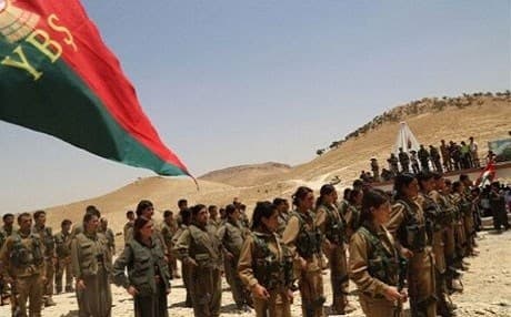 YBS forces in Shingal. File photo: Rudaw