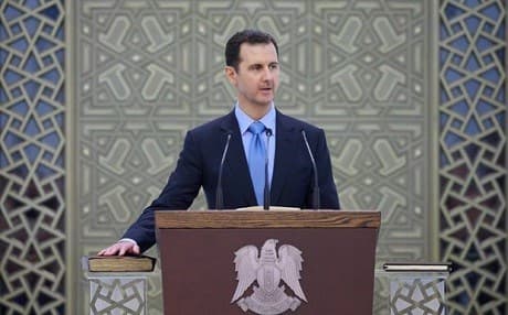 Syria by far has proved to be the weakest link when it comes to regional opposition to the efforts of the government in Erbil with regard to independence. File photo from Syria presidency shows President Bashar al-Assad