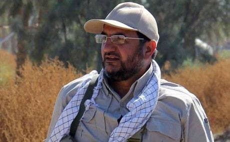 Ahmed Obeidi, Assistant to the head of Hashd intelligence known as Abu Yasir was killed in confrontations with Peshmerga forces near Mosul dam. Photo courtesy of Obeidi.