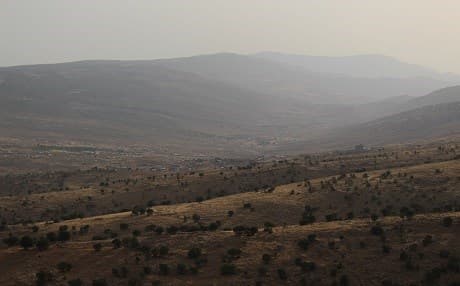Mount Shingal is located outside the town and is 1400 kilometers above sea level. It also borders Syria on Kurdistan Region's far western front. Photo: Rudaw