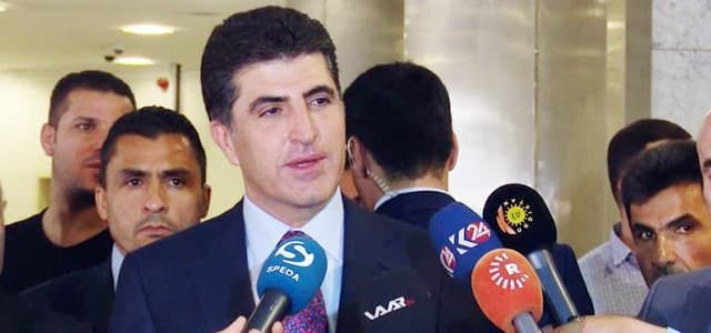 Kurdish Prime Minister Nechirvan Barzani has said that his government is ready to begin talks with Baghdad on the basis of the Iraqi constitution. Photo: Rudaw TV