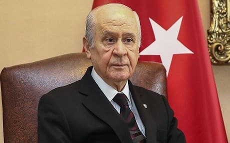 Devlet Bahceli leads the Turkish Nationalist Movement. Photo: AA