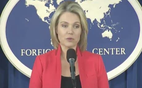Heather Nauert, US State Department spokesperson. Photo: US Department of State video