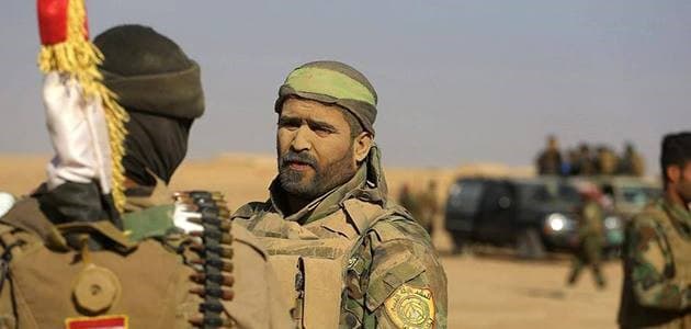 The mainly Shiite Hashd al-Shaabi is estimated to have more than 100,000 fighters. File photo: AP/Anmar Khalil