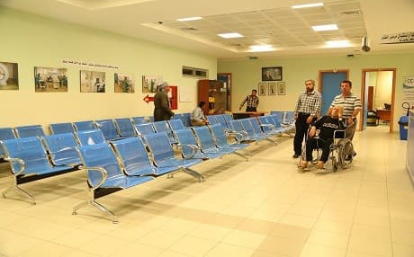 In this undated file photo, patients are admitted at a hospital in the Kurdistan Region. File photo: Rudaw