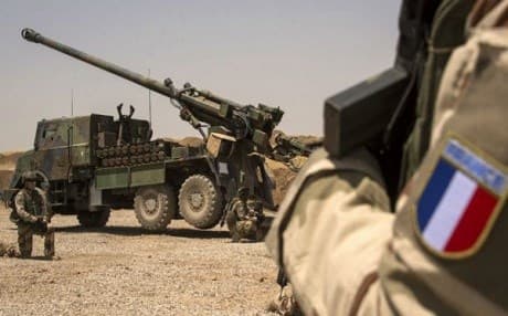 French soldiers pictured north of Mosul in July 2017. Photo: Fadel Senna/AFP