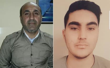 Kakai Kurds Arkan Rostam and his nephew Noor Bahjati were executed by ISIS. Photo: Noor Bahjati SM