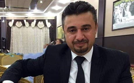 Duhok journalist Mustafah Bamarni. Photo: Rudaw