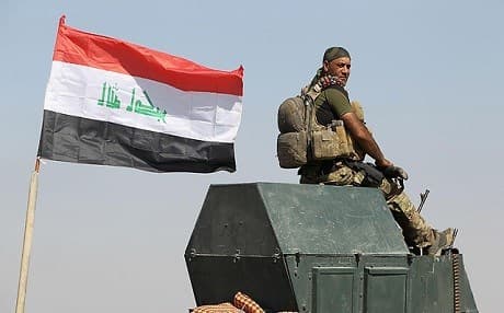 A member of the Iraqi forces in the outskirts of Kirkuk last fall. File photo: AFP