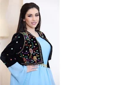 Chopy Fatah draws her inspiration from garments given to her by her grandmother and the history of Kurdistan. Photo: Chopy Fatah