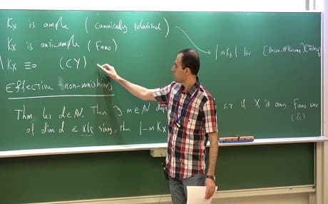 Cambridge's Caucher Birkar was awarded by the most prestigious award in mathematics on August 1, 2018. Photo: University of Cambridge