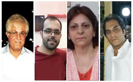From left: Victor Bet-Tamraz, Amin Afshar-Naderi, Shamiram Issavi, and Hadi Asgari. Composite photo: World Watch Monitor