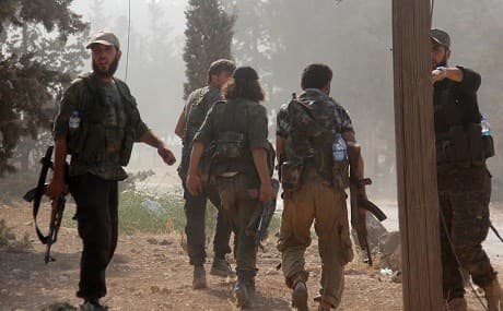Former Al-Nusra Front fighters, August 6, 2016: File photo: AFP