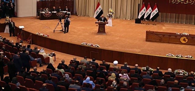 Iraq's fourth parliament convenes on September 3, 2018. Photo: AP