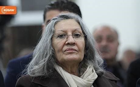 Hero Ibrahim Ahmed, widow of former Iraqi president and PUK founder Jalal Talabani. Photo: Rudaw