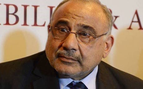 Prime minister designate Adil Abdul-Mahdi. File photo: Abdul-Mahdi / Facebook