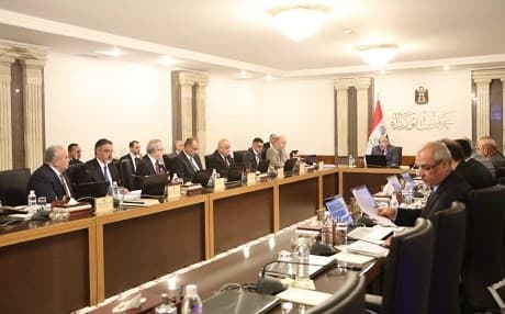 Iraqi Prime Minister Adil Abdul-Mahdi chaired a cabinet meeting with his 14 ministers on Tuesday. Photo: PM office