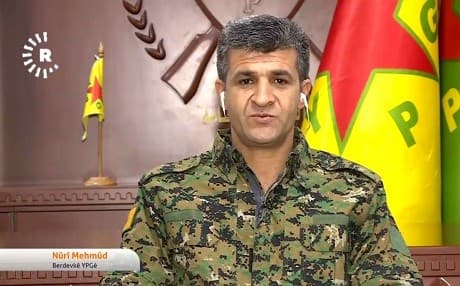 Spokesperson of the People’s Protection Units (YPG) Nuri Mahmud. Photo: Rudaw