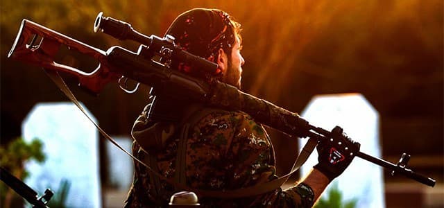 Şervanekî YPGê li Qamişlo, wêne: AFP
