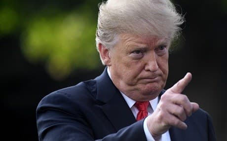 US President Donald Trump. File photo: Olivier Douliery/AFP