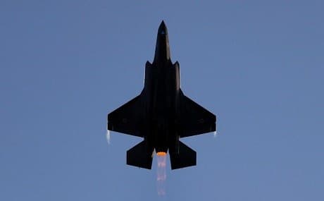 Washington is suspending deliveries related to the F-35 fighter jet to Turkey. File photo: Jack Guez / AFP